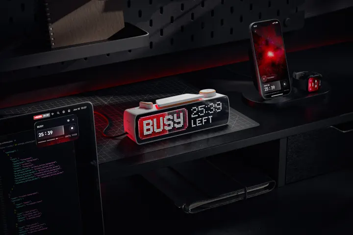 The Flipper Zero creators' Busy Bar productivity display will go on sale next month